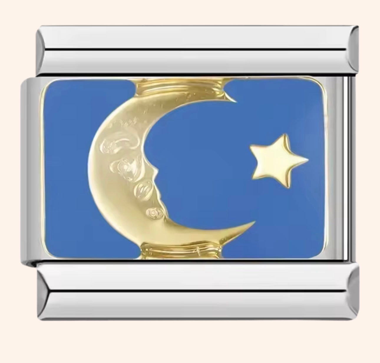 Italian Charm Luna Azul  𝗘𝗡𝗧𝗥𝗘𝗚𝗔 𝗜𝗡𝗠𝗘𝗗𝗜𝗔𝗧𝗔 - Charmsymore