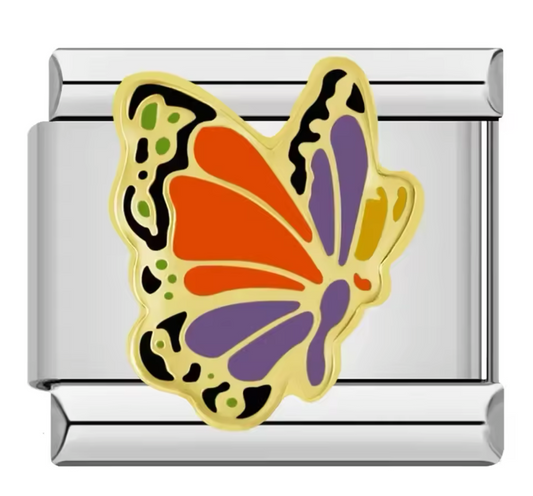 Italian Charm Mariposa 𝗘𝗡𝗧𝗥𝗘𝗚𝗔 𝗜𝗡𝗠𝗘𝗗𝗜𝗔𝗧𝗔 - Charmsymore