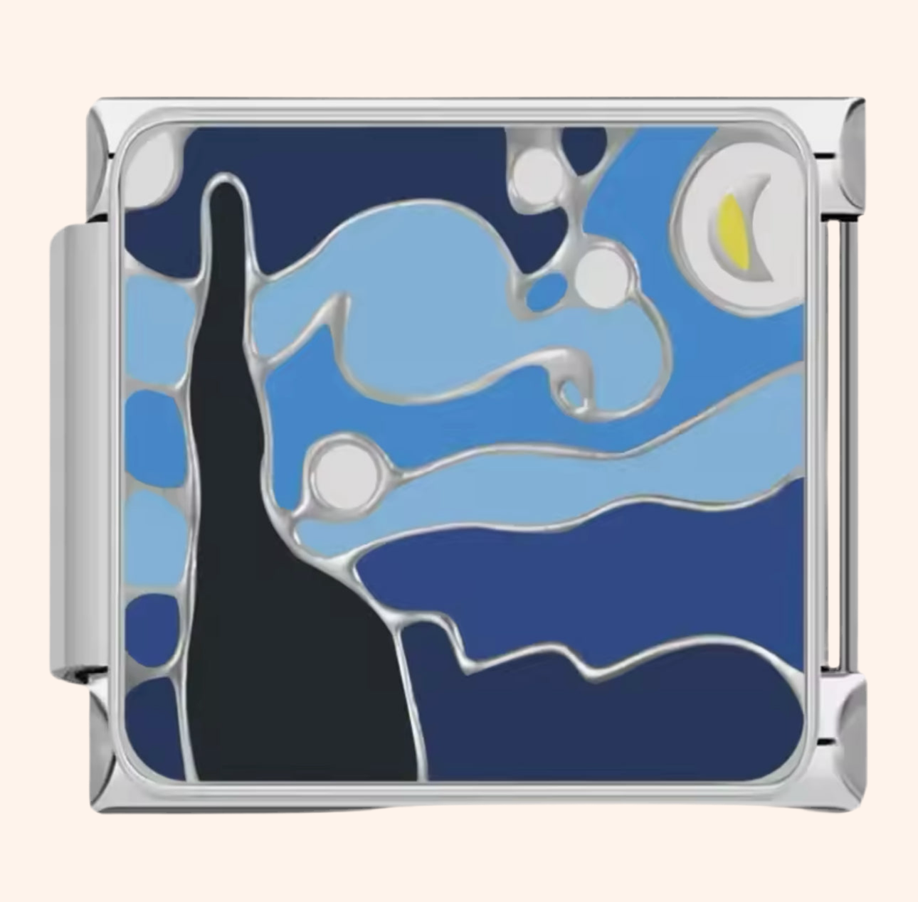 Italian Charm Noche Estrellada 𝗘𝗡𝗧𝗥𝗘𝗚𝗔 𝗜𝗡𝗠𝗘𝗗𝗜𝗔𝗧𝗔 - Charmsymore