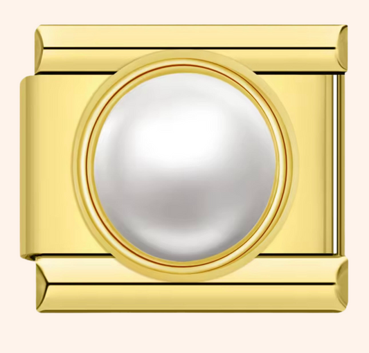 Italian Charm Perla 𝗘𝗡𝗧𝗥𝗘𝗚𝗔 𝗜𝗡𝗠𝗘𝗗𝗜𝗔𝗧𝗔 - Charmsymore