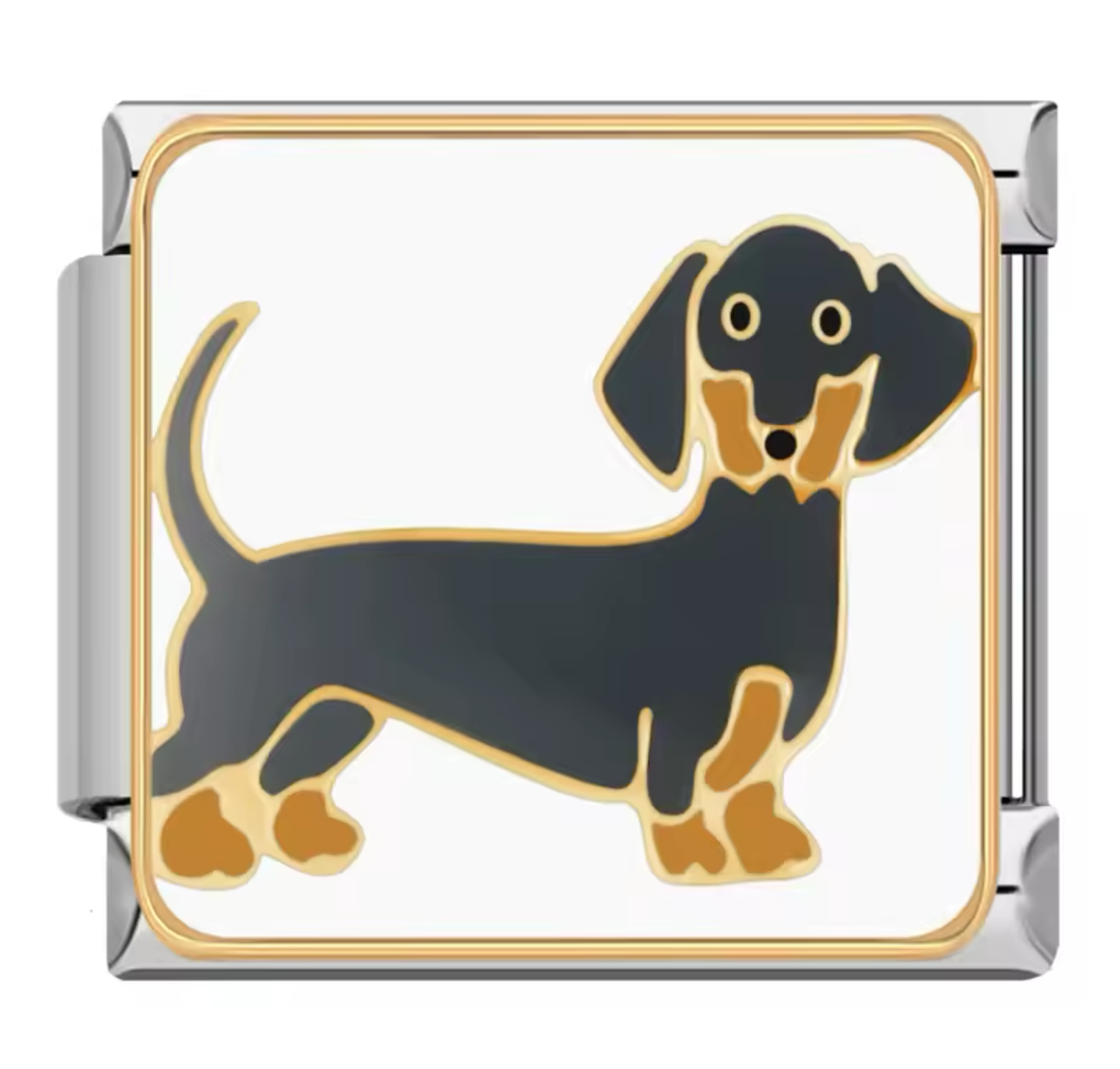 Italian Charm Perrito Salchicha 𝗘𝗡𝗧𝗥𝗘𝗚𝗔 𝗜𝗡𝗠𝗘𝗗𝗜𝗔𝗧𝗔 - Charmsymore