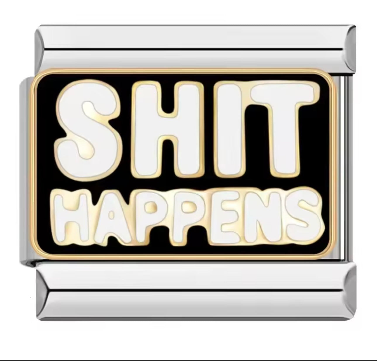 Italian Charm Shit Happens 𝗘𝗡𝗧𝗥𝗘𝗚𝗔 𝗜𝗡𝗠𝗘𝗗𝗜𝗔𝗧𝗔 - Charmsymore