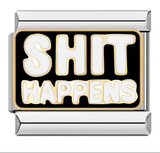 Italian Charm Shit Happens 𝗘𝗡𝗧𝗥𝗘𝗚𝗔 𝗜𝗡𝗠𝗘𝗗𝗜𝗔𝗧𝗔 - Charmsymore