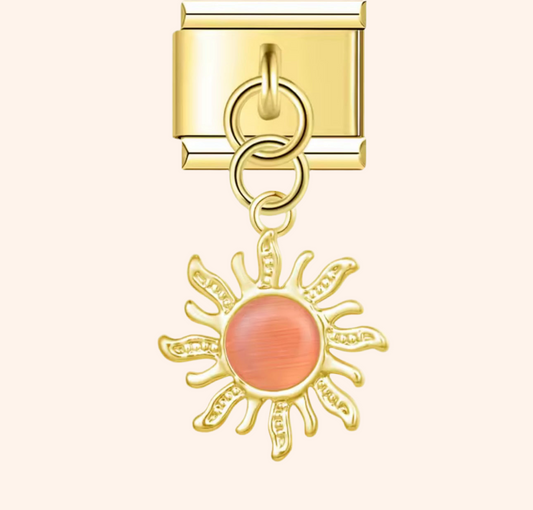 Italian Charm Sol Dorado 𝗘𝗡𝗧𝗥𝗘𝗚𝗔 𝗜𝗡𝗠𝗘𝗗𝗜𝗔𝗧𝗔 - Charmsymore