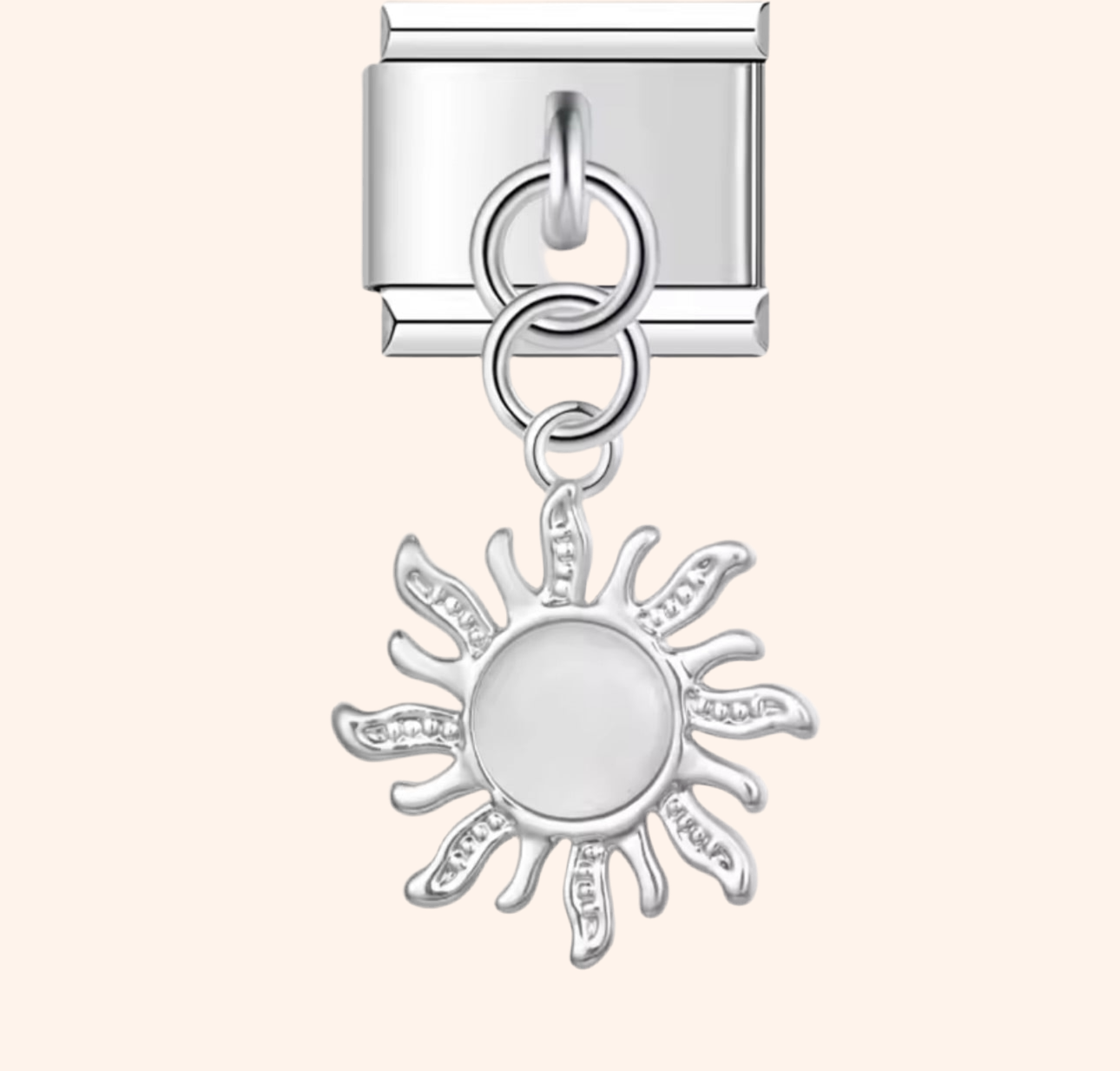 Italian Charm Sol Plata 𝗘𝗡𝗧𝗥𝗘𝗚𝗔 𝗜𝗡𝗠𝗘𝗗𝗜𝗔𝗧𝗔 - Charmsymore