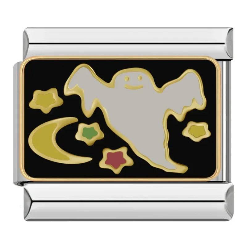 Italian Charms Hallowen Acero Inoxidable - Charmsymore