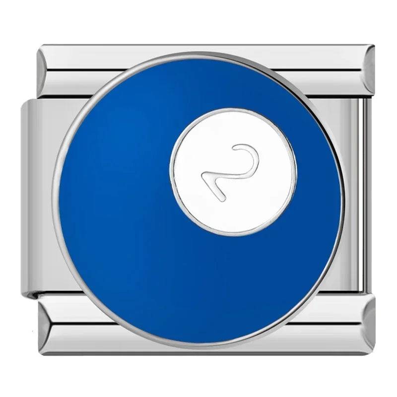 Italian Charms Billar Acero Inoxidable - Charmsymore