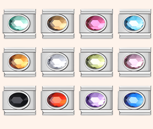 Italian Charms Brillos Colores - Charmsymore