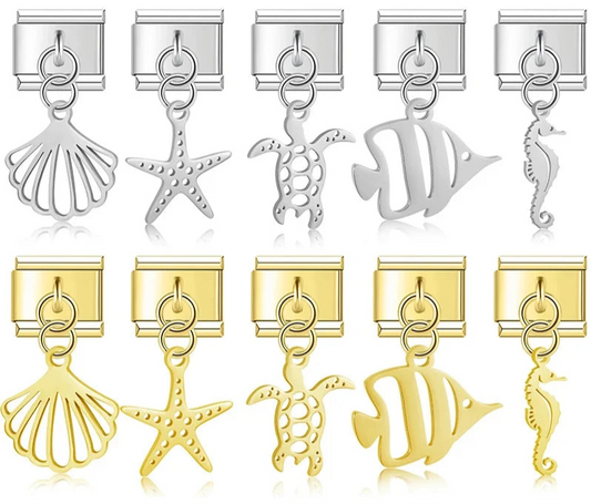 Italian Charms Colgante Mar - Charmsymore