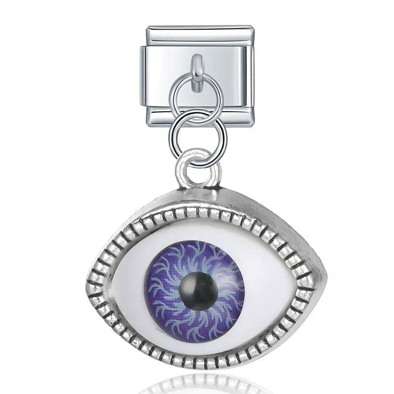 Italian Charms Colgantes Ojo Acero Inoxidable - Charmsymore