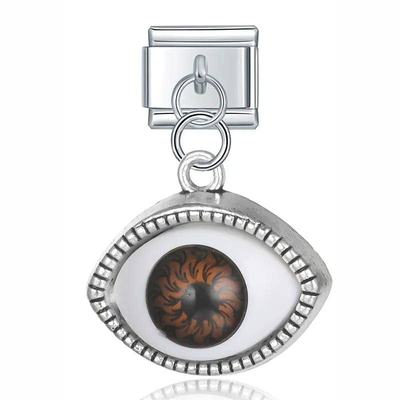 Italian Charms Colgantes Ojo Acero Inoxidable - Charmsymore