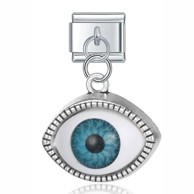 Italian Charms Colgantes Ojo Acero Inoxidable - Charmsymore