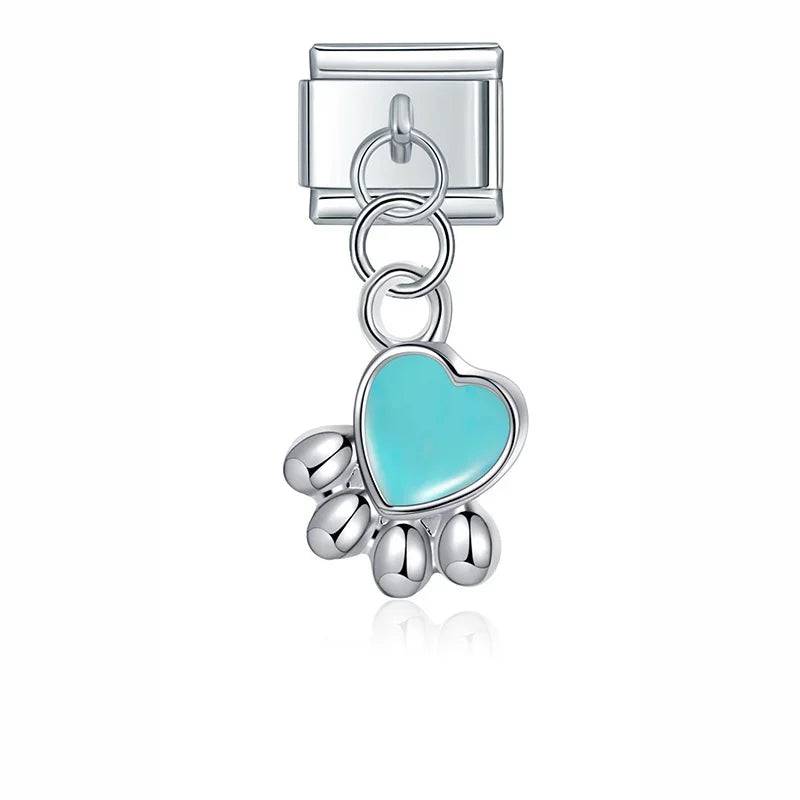 Italian Charms Coloridos Acero Inoxidable - Charmsymore