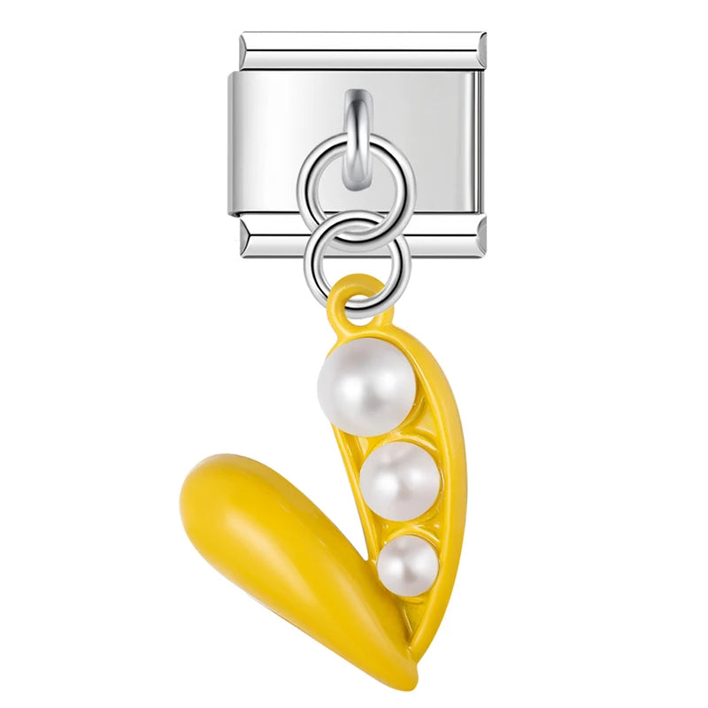 Italian Charms Corazones Colgantes - Charmsymore