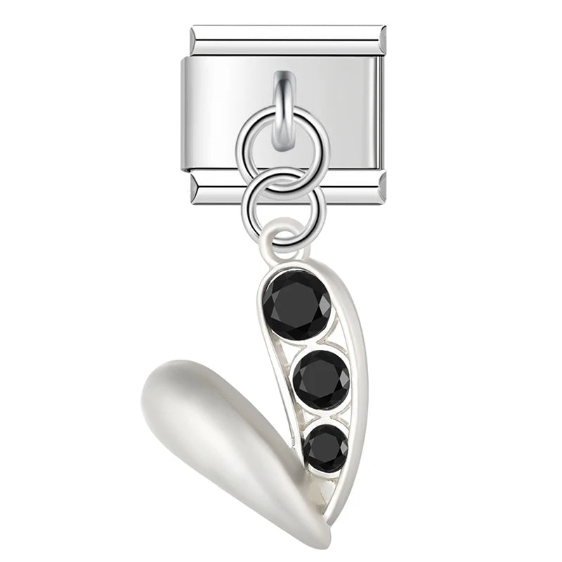 Italian Charms Corazones Colgantes - Charmsymore