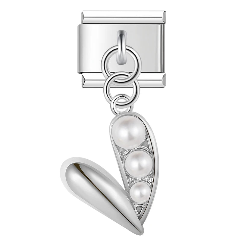 Italian Charms Corazones Colgantes - Charmsymore