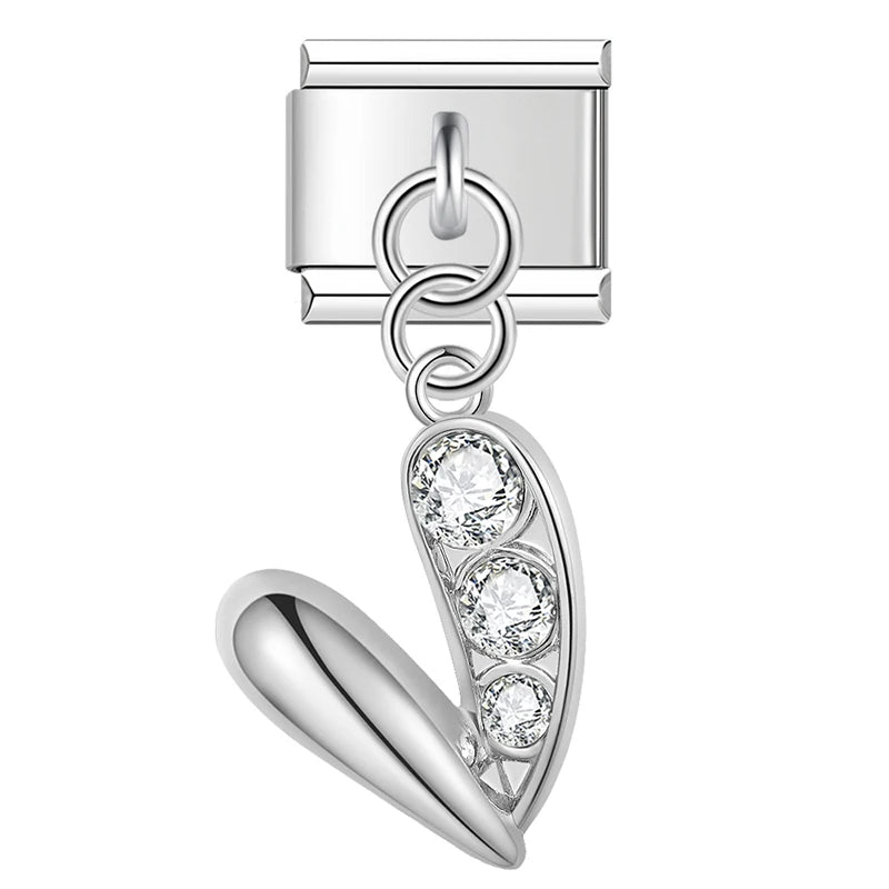 Italian Charms Corazones Colgantes - Charmsymore