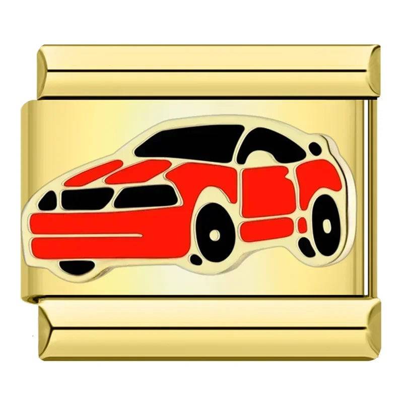 Italian Charms Dorados Acero Inoxidable - Charmsymore
