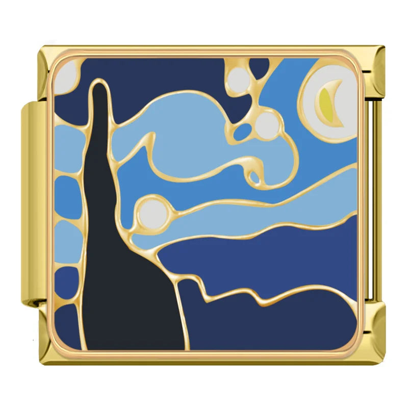 Italian Charms Dorados I Love - Charmsymore