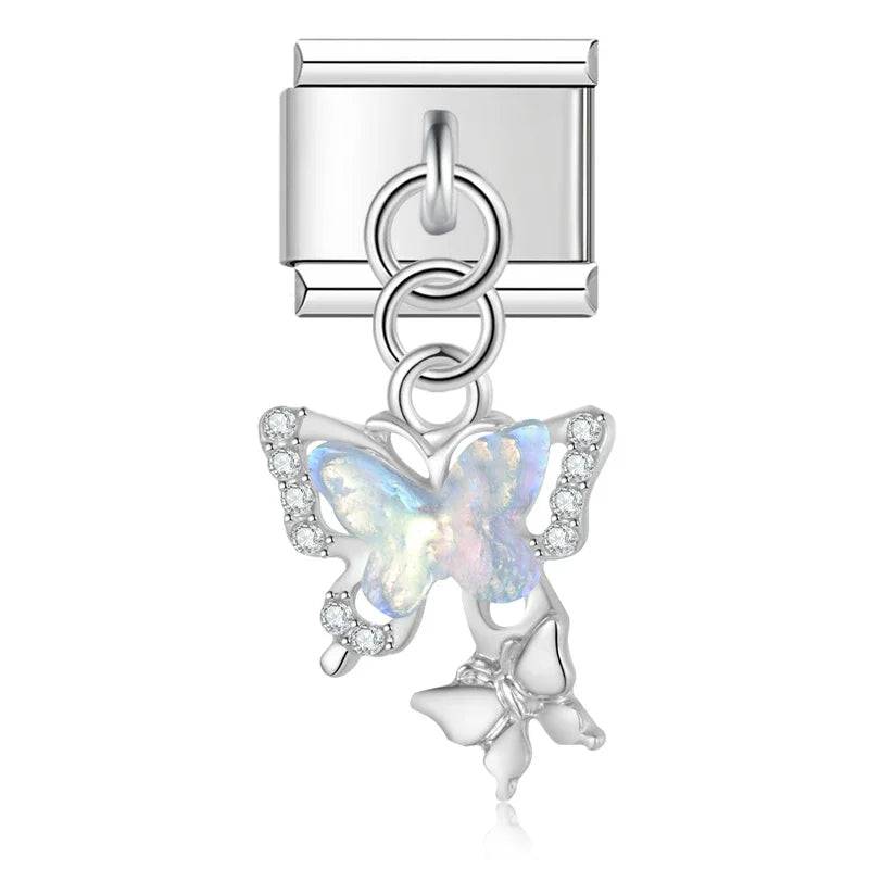 Italian Charms Espacio Acero Inoxidable - Charmsymore