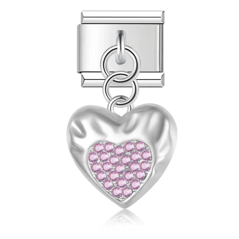 Italian Charms Estrellas Colgantes Acero Inoxidable - Charmsymore