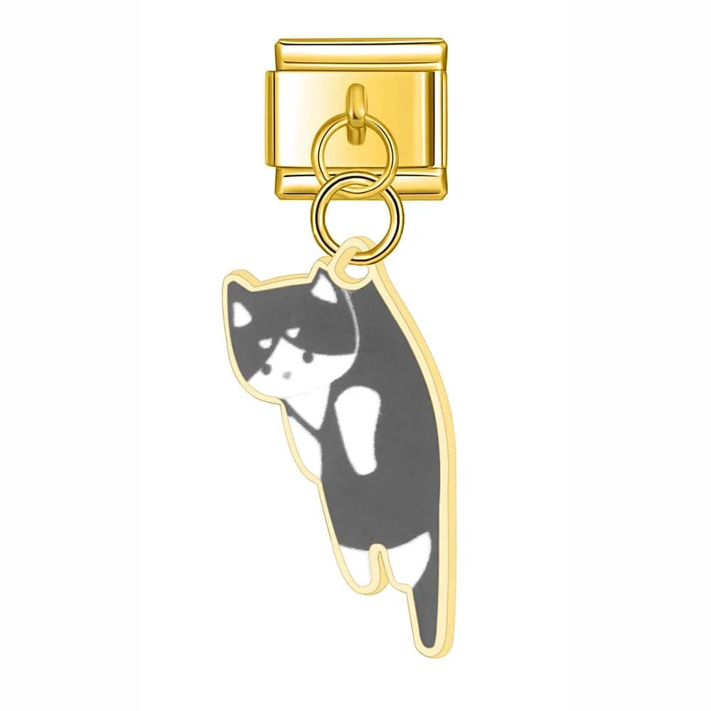 Italian Charms Gatitos Acero Inoxidable - Charmsymore