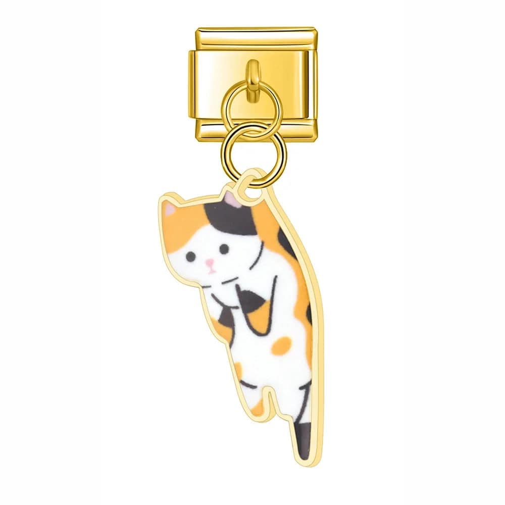 Italian Charms Gatitos Acero Inoxidable - Charmsymore