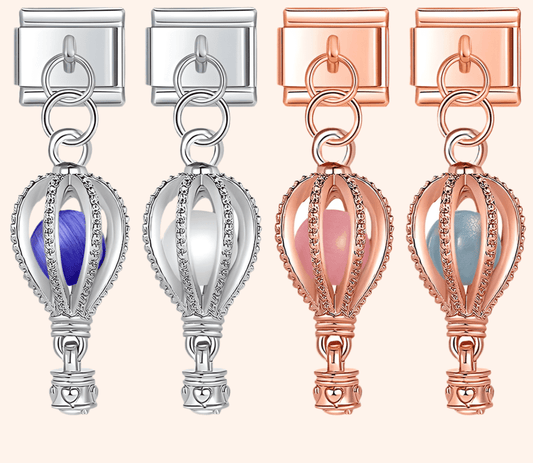 Italian Charms Globo Acero Inoxidable - Charmsymore