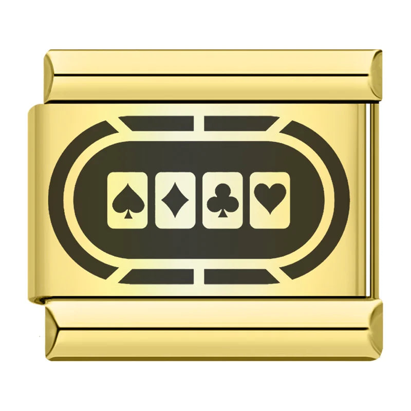 Italian Charms Las Vegas Dorados - Charmsymore