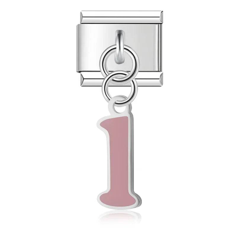 Italian Charms Letras Acero Inoxidable - Charmsymore