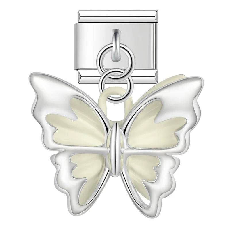 Italian Charms Mariposas Acero Inoxidable - Charmsymore