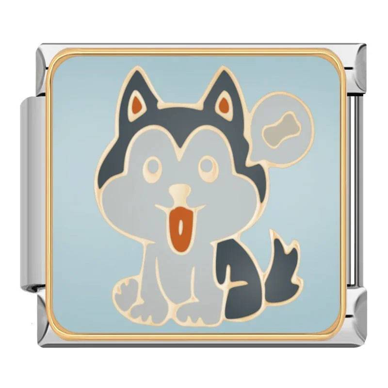 Italian Charms Mascotas Acero Inoxidable - Charmsymore