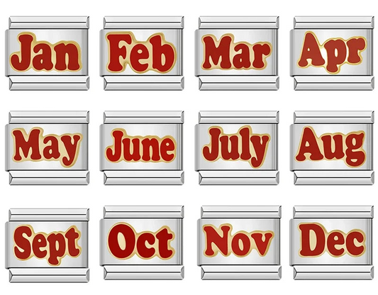 Italian Charms Meses - Charmsymore