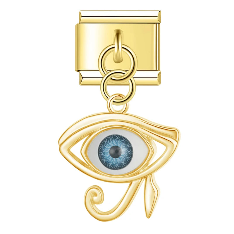Italian Charms Ojos Trucos Dorado - Charmsymore