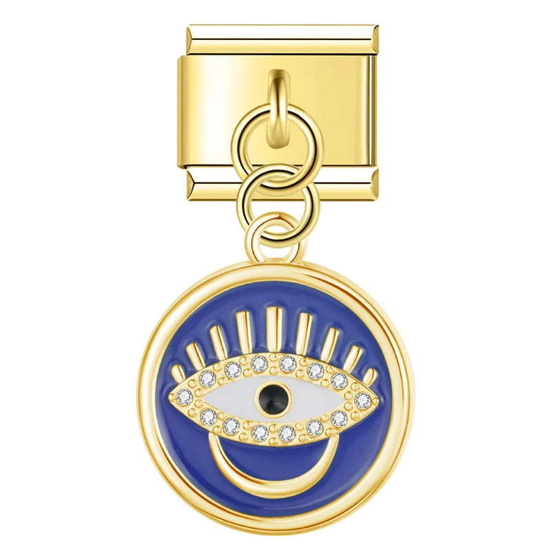 Italian Charms Ojos Trucos Dorado - Charmsymore