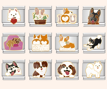 Italian Charms de Perritos Set 2
