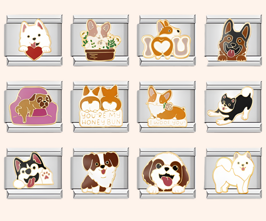 Italian Charms Perritos - Charmsymore