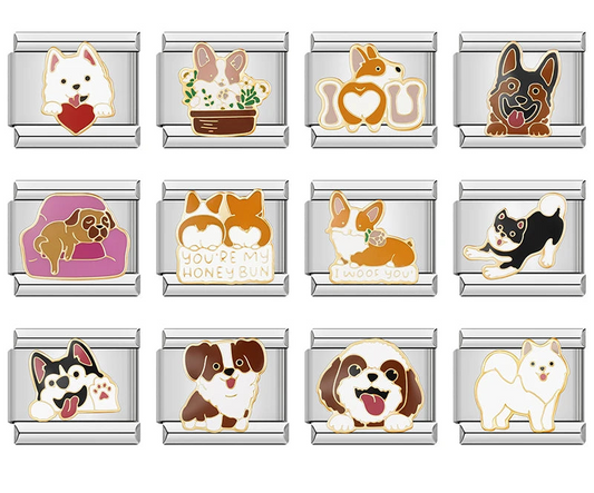 Italian Charms Perritos - Charmsymore