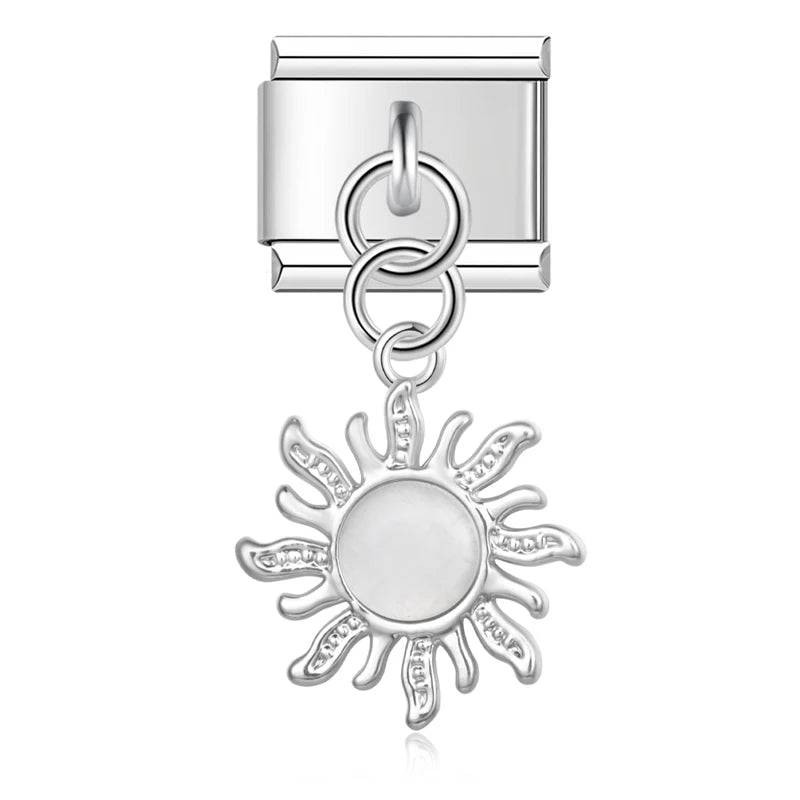Italian Charms Sol Acero Inoxidable - Charmsymore