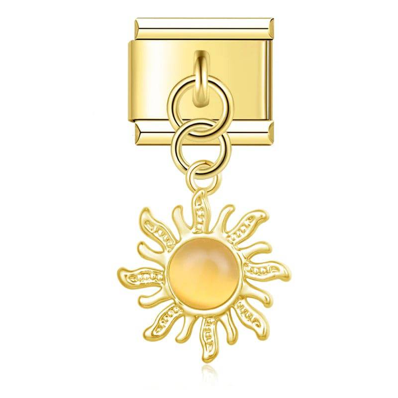 Italian Charms Sol Acero Inoxidable - Charmsymore