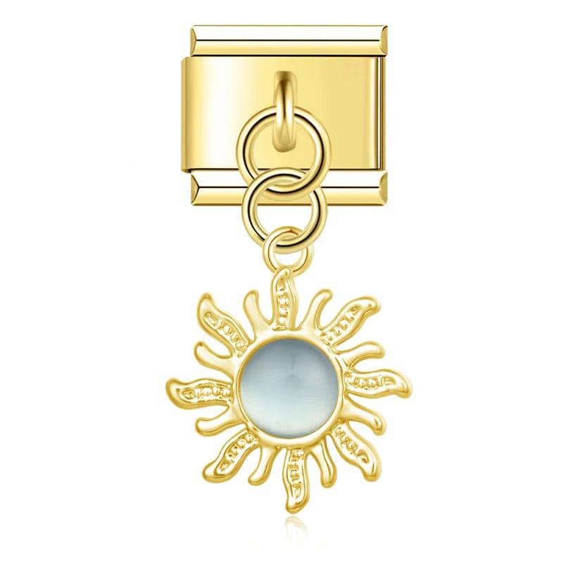 Italian Charms Sol Acero Inoxidable - Charmsymore