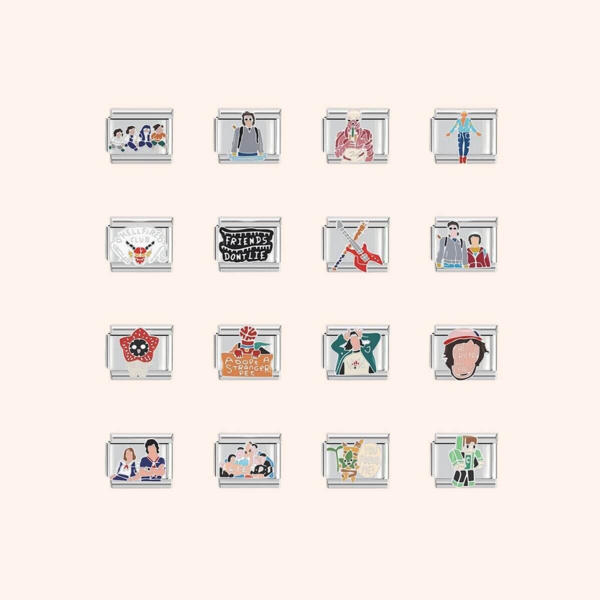 Italian Charm Stranger Things - Charmsymore