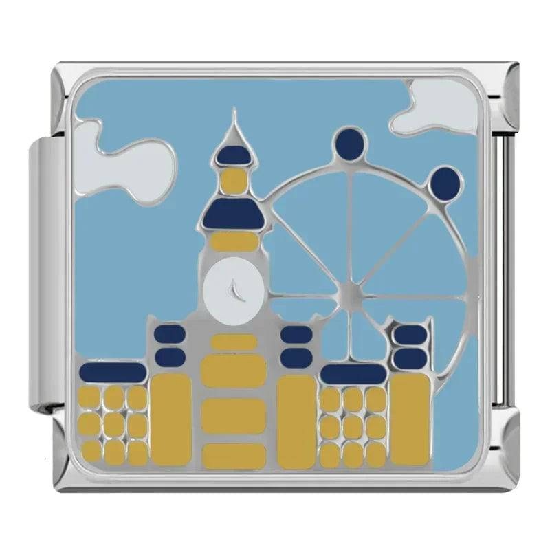 Italian Charms Viajes Acero Inoxidable - Charmsymore