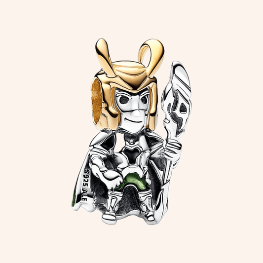 Loki Charm Plata S925 ENTREGA INMEDIATA - Charmsymore