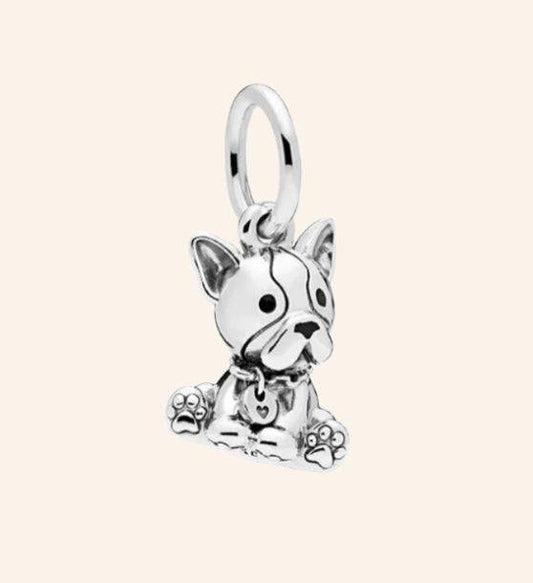 Perrito Charm Plata S925 - Charmsymore