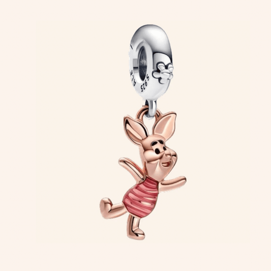 Piglet Charm Plata S925 - Charmsymore