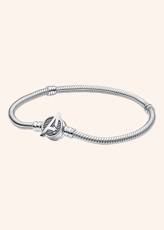 Pulsera Avengers Plata S925 - Charmsymore