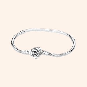 Pulsera Flor Plata S925