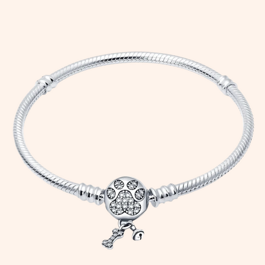 Pulsera Huellita Plata 925 - Charmsymore