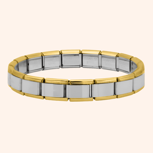 Pulsera Italiana Acero Inoxidable - Charmsymore